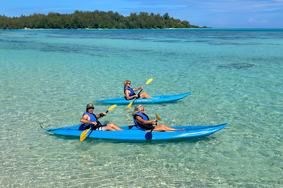 Moorea Lagoon by Kayak