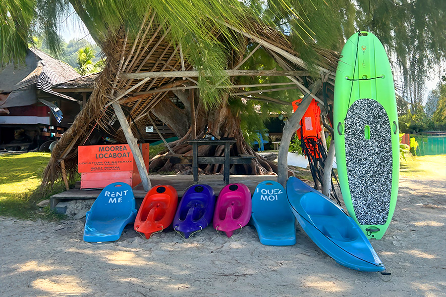 Kayak Rental in Moorea